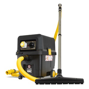 V-TUF STACKVAC HSV 110v 30 Litre M-Class Dust Extractor - C/W Power Take Off - Health & Safety Version